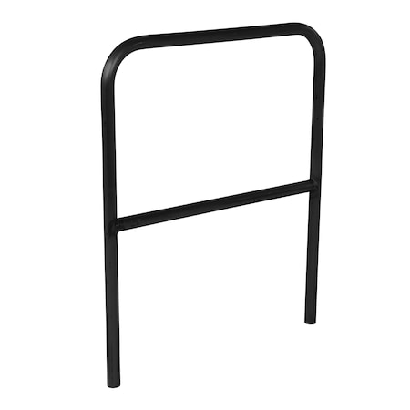 Vestil STEEL PIPE SAFETY RAILING 36 IN LENGTH BLACK VDKR-3-BK